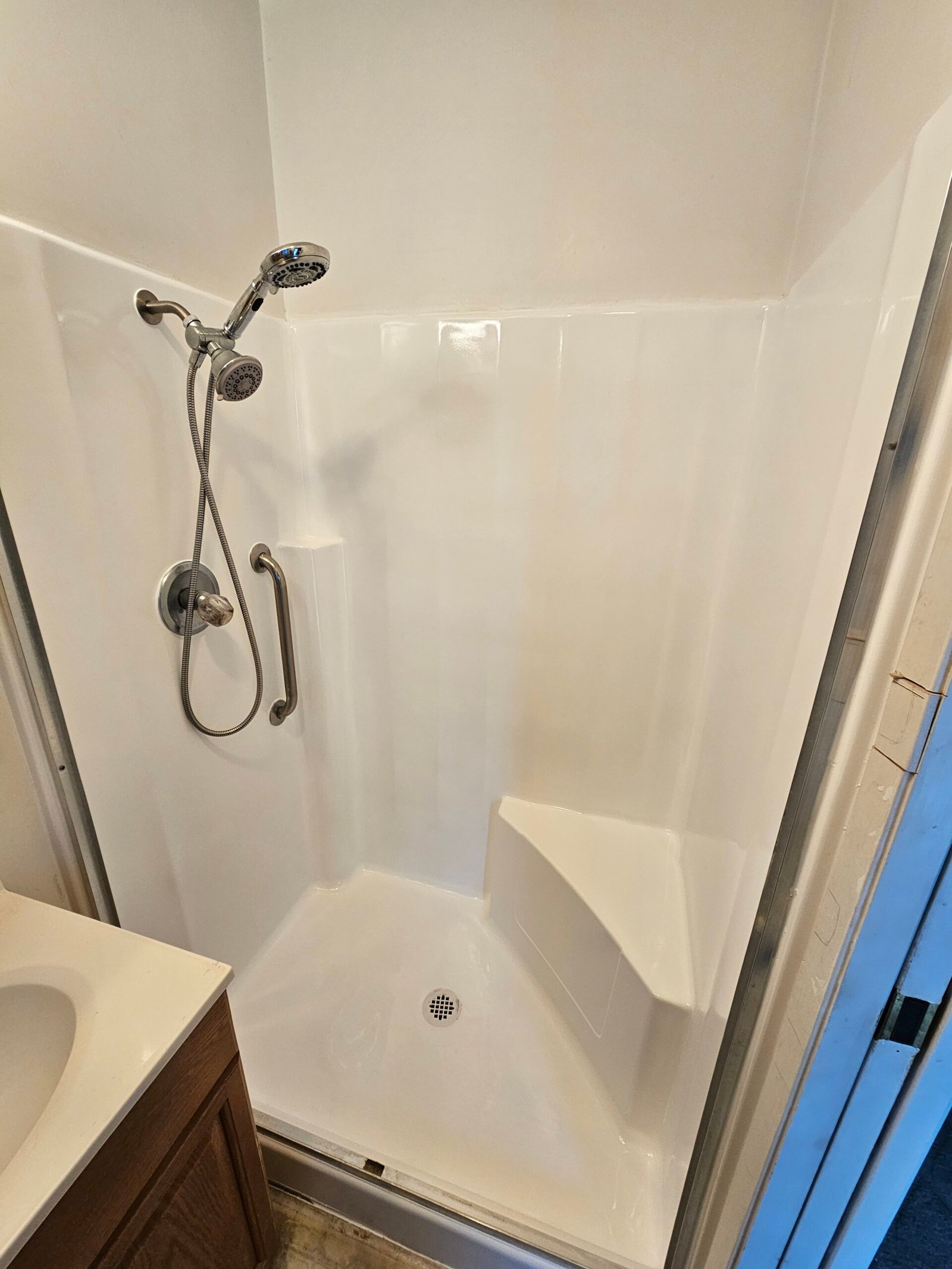 Shower refinishing