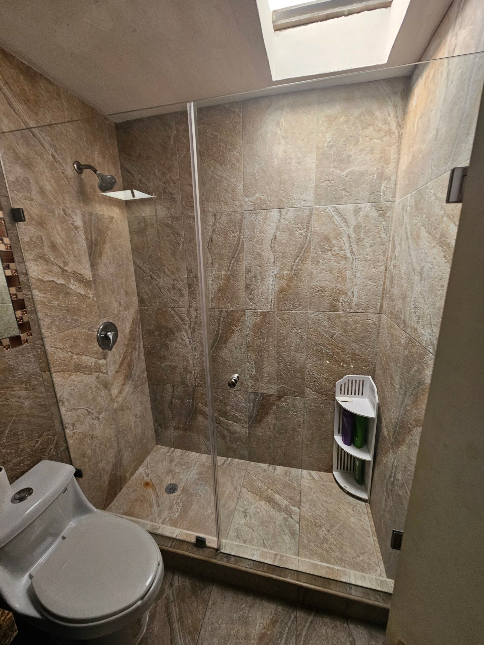 Shower refinishing